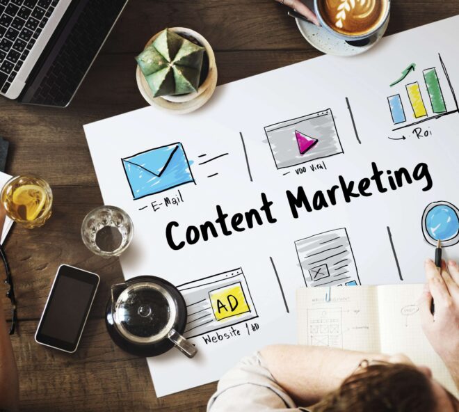 Online Strategy Media Marketing Icons online-strategy